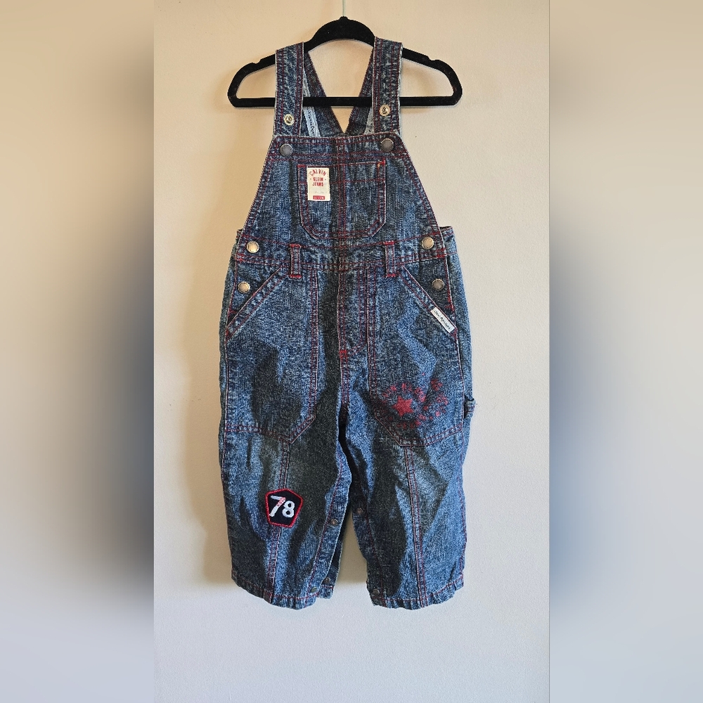 4/$30 Calvin Klein Blue Kids Overalls